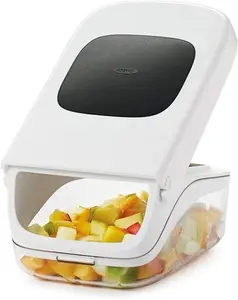 OXO Softworks Vegetable Chopper, White, Plastic