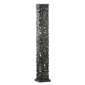 Luminosa Foresta 4 Light Floor Lamp, Black