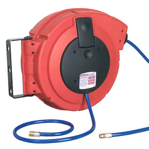 Sealey Retractable Air Hose Reel HD Mechanism 10m 10mm ID PU Hose SA895