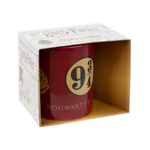 Harry Potter Hogwarts Express Platform 9 3/4 Mug Red (One Size)