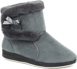 Pavers - Women's Women's Slipper Boots - Grey - Size 5