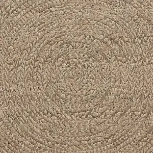 Brown Natural Abstract 2mm Thick Rug, Stain-Resistant Outdoor Rug for Patio, Decks, Balcony, & Garden-200cm X 290cm