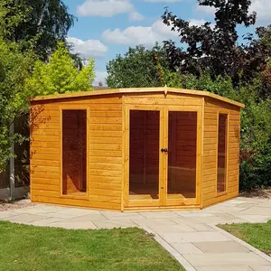 Barclay 10 x 10 Ft Corner Summer House Yes