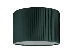 GoodHome Louth Dark green Round Lamp shade (D)30cm