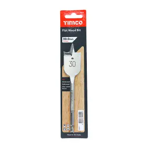 Timco - Flat Wood Bit (Size 30.0 x 152 - 1 Each)