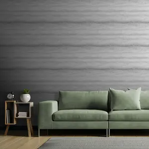 Muriva Silver Marble Distressed metallic effect Patterned Wallpaper