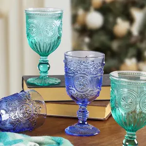 Lapel 270ml Goblet Set Blue/Turquoise