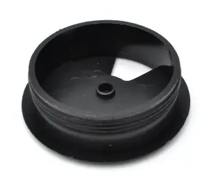 Round Plastic Grommet For Desk Table Cable Tidy Wire Cover 80 mm Black