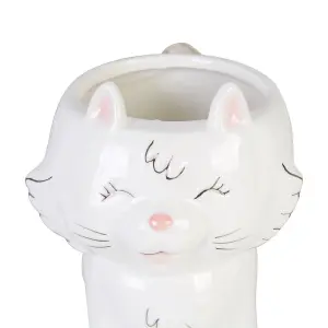 Maison by Premier Gigil White Cat Mug