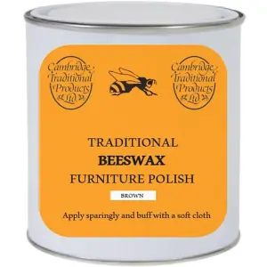 Cambridge Traditional Products Beeswax Brown Polish 1.8kg