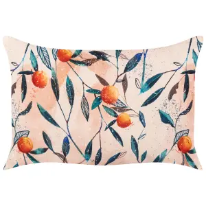 Set of 2 Outdoor Cushions PIALPETTA Orange