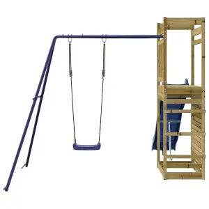 Berkfield Outdoor Playset Impregnated Wood Pine