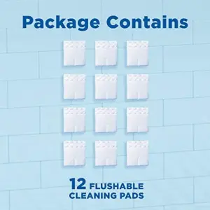 Duck Toilet Cleaning Pads Fresh Brush Refills 12 Pads x 6