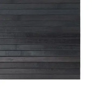 Rug Rectangular Grey 70x100 cm Bamboo