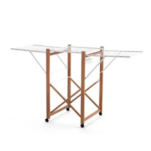 Modesto Wood Foldable Freestanding Drying Rack