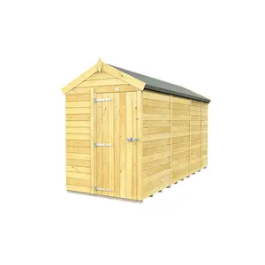 DIY Sheds 5x13 Apex Shed - Single Door With Windows