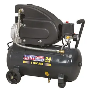 Sealey Air Compressor 24L Direct Drive 2hp 110V SAC2420E110V