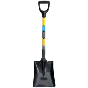 Draper  Fibreglass Shafted Square Mouth Builders Shovel 57567