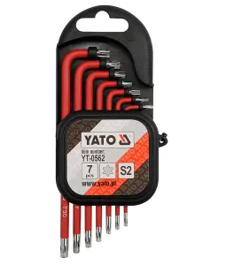 Yato torx key set tamperproof security T9-T30 (YT-0562)