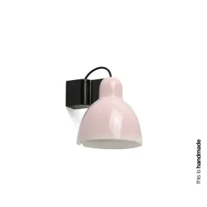 Luminosa Venice Pink Dome Wall Lamp