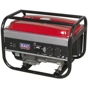 2200W Petrol Generator - 4-Stroke 6.5hp Engine - 15L Fuel Tank - 13 Hr Run Time