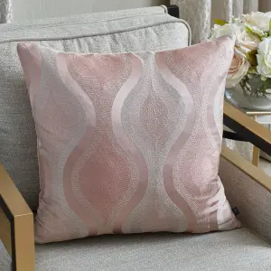 Prestigious Textiles Deco Geometric Jacquard Feather Filled Cushion