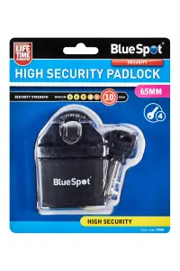 Blue Spot Tools - 65mm High Security Padlock