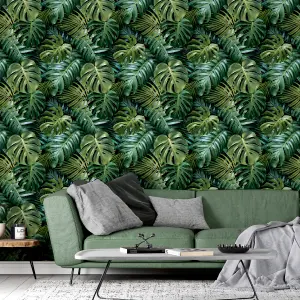 Arthouse Living Wall Green Wallpaper