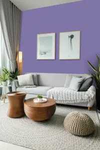 Leyland Trade Vinyl Soft Sheen Walls & Ceilings Emulsion Paint Blue Lilac (RAL 4005) - 5L