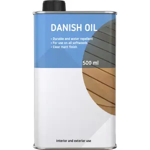 Clear Matt Danish Finishing oil, 500ml