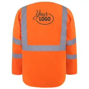 Yoko Mens Executive Hi-Vis Long Sleeve Safety Waistcoat (Pack of 2)