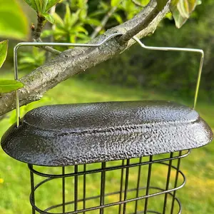 Hanging Suet Block Bird Feeder For Selections Metal Bird Feeding Stations