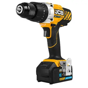 JCB 18V 45Nm Combi Drill, Variable Speed with 3.0Ah Li-ion Battery & 2.4A Fast Charger  JCB-18CD-3CXB