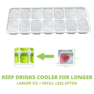 Oliver's Kitchen - Ice Cube Tray Set with Lids (Set of 4)