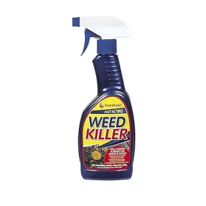 PestShield Weed Killer 500ml Trigger Spray  (BLUE BOTTLE) (Pack of 3)