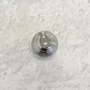 28mm Chrome Queen Anne Cabinet Knob