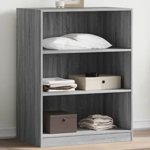 Wardrobe Grey Sonoma 77x48x102 cm Engineered Wood