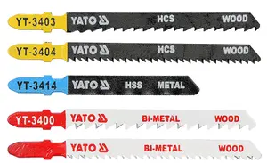 Yato professional mixed jigsaw blades 5 pcs metal, wood steel T fitting (YT-3445