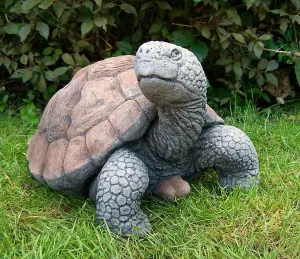 Large Stone Cast Tortoise Garden Ornament