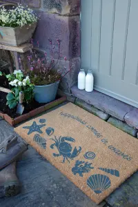 Happiness Comes In Waves Doormat (90 x 60cm)