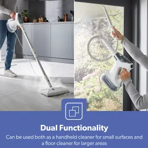 Geepas  1500W Multifunctional Steam Mop & Cleaner Handheld, Touch Control Aroma Therapy