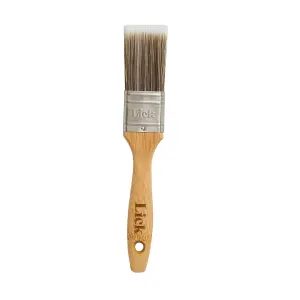 Lick Pro Flat Paint Brush Brown (One Size)