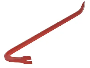 Faithfull FAIWB18 Wrecking Bar 450mm (18in) Crowbar Pry Bar Utility Bar Iron Bar