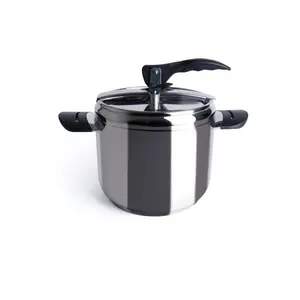 Excelsa Professional Stainless Steel Pressure Cooker 28 cm H x 22 cm W x 22 cm D