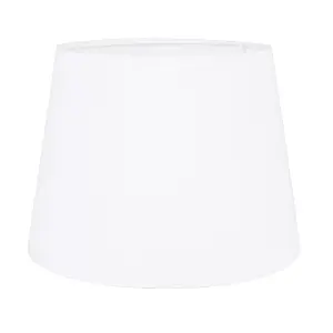 ValueLights Aspen Modern White Fabric Table Floor Light Shade