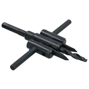 Adjustable Hole Saw / Drill Bit Round Circle Cutter 30mm to 120mm