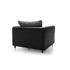 Dylan Collection Armchair in Dark Grey