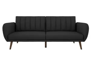 Brittany Sofa Bed in Dark Grey Fabric