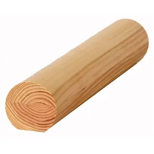 Pine Handrail Mopstick 3.6m Wall Mounted Handrail UK Manufactured Traditional Products Ltd