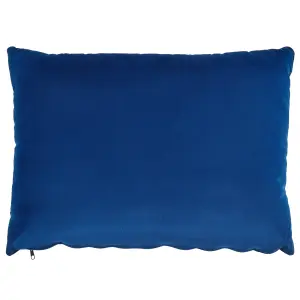 Velvet Chaise Lounge Navy Blue GUERET